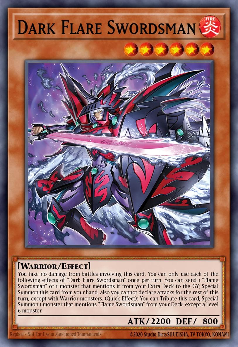 Dark Flare Swordsman 2025 Yu-Gi-Oh!