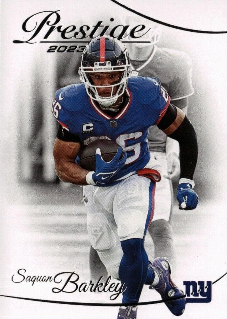 Saquon Barkley 2023 panini Panini Prestige