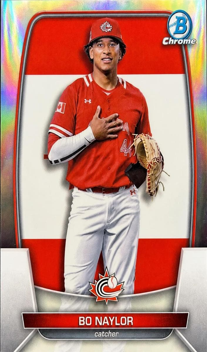 Bo Naylor 2023 bowman Bowman Chrome