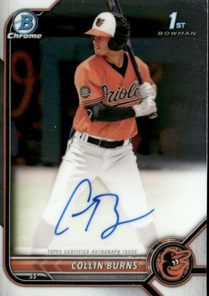 Collin Burns trading card