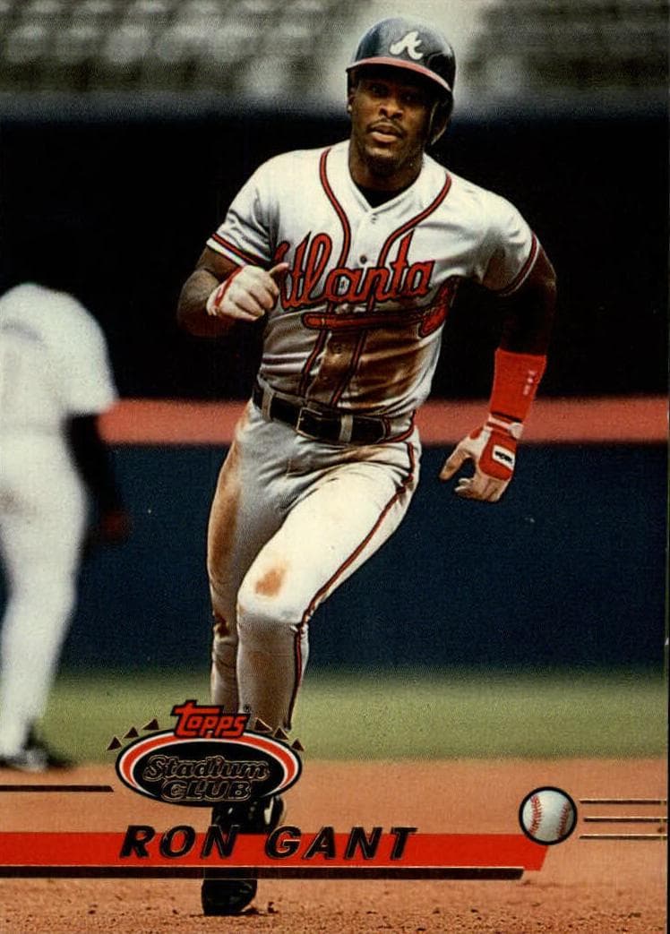 Ron Gant 1993 unknown Stadium Club