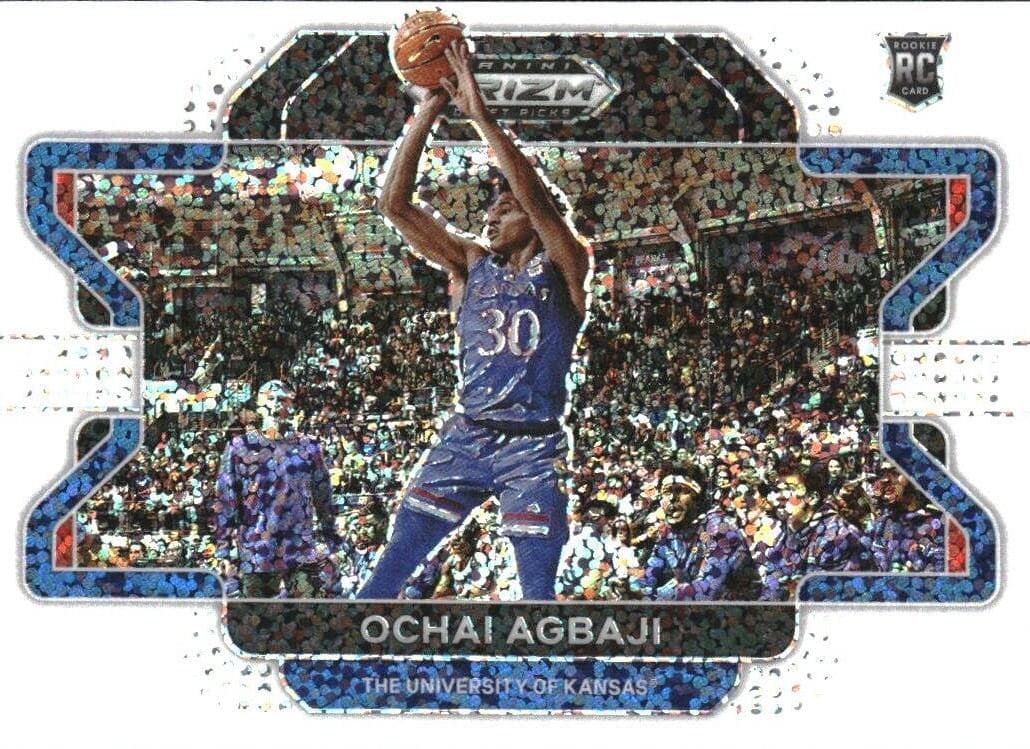 Ochai Agbaji 2022 panini Panini Prizm Draft Picks