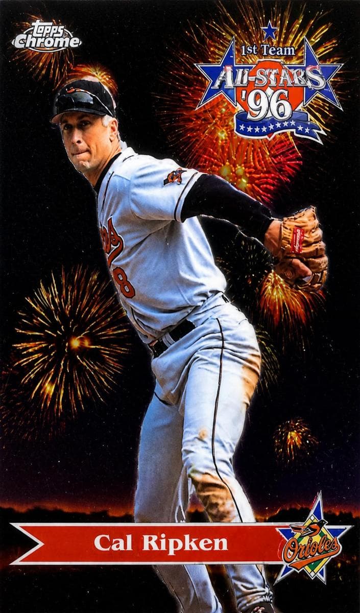 Cal Ripken 1997 topps Topps Chrome
