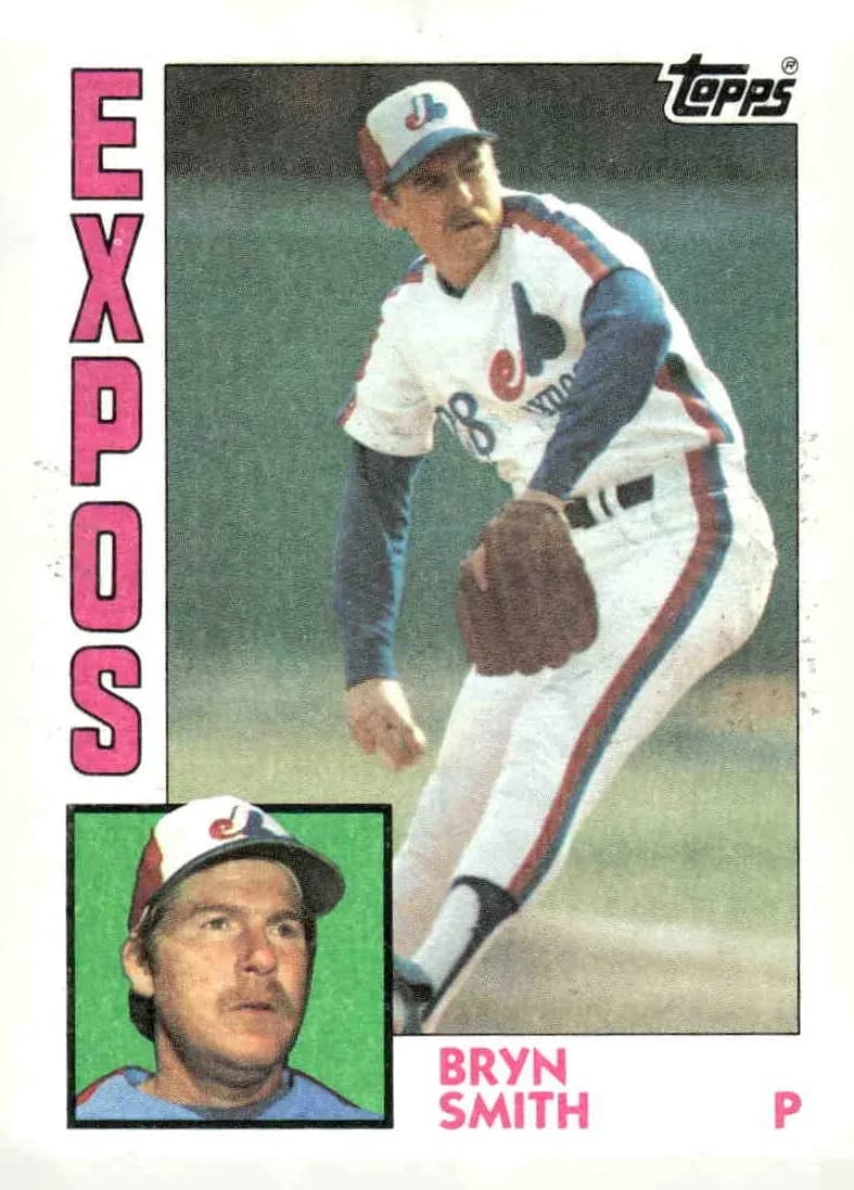 Bryn Smith 1984 topps Topps