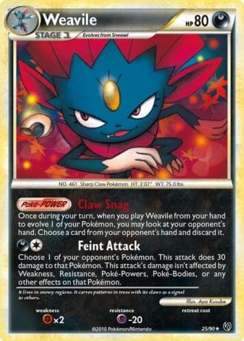 Weavile #25