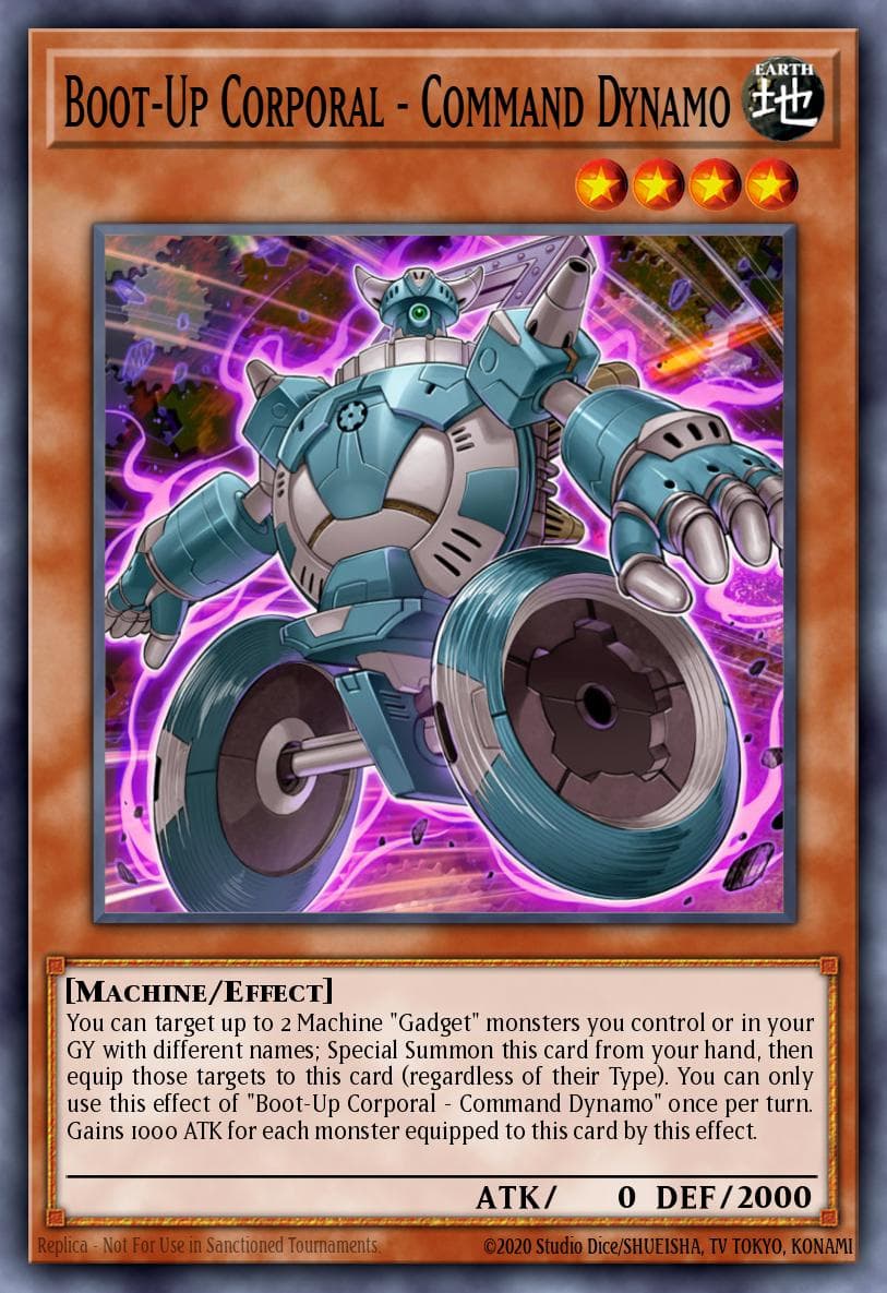 Boot-Up Corporal - Command Dynamo 2019 Yu-Gi-Oh! Fists of the Gadgets