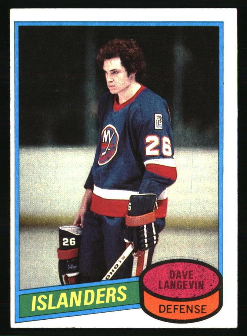Dave Langevin 1980 topps Topps