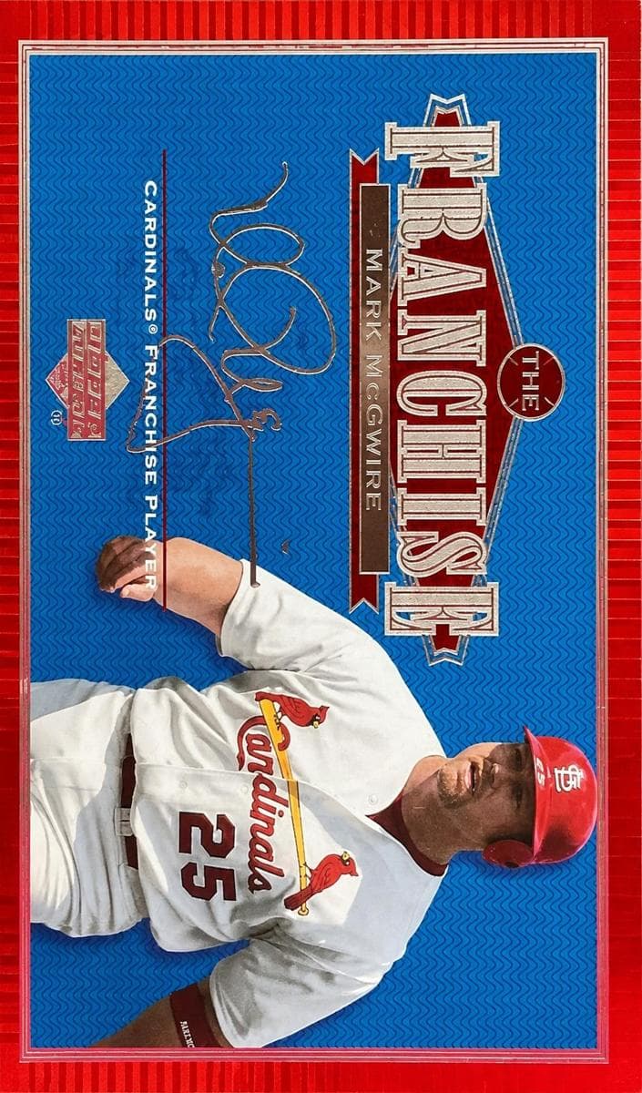 Mark McGwire 2001 upper-deck Upper Deck