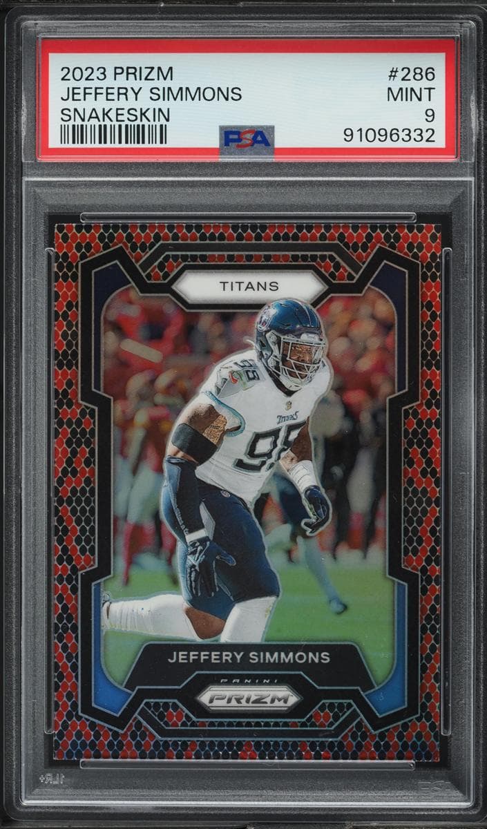 Jeffery Simmons 2023 panini Panini Prizm