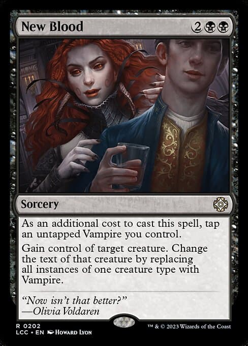 New Blood 2023 Magic: The Gathering Lost Caverns of Ixalan Commander