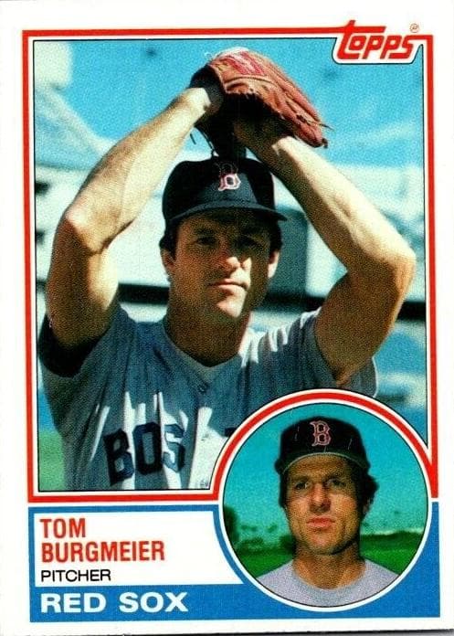 Tom Burgmeier trading card