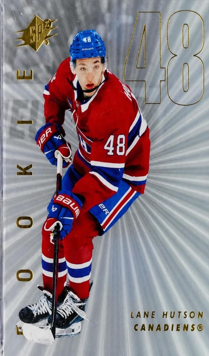 Lane Hutson 2024 SPx rookie card