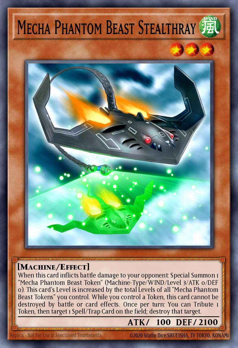 Mecha Phantom Beast Stealthray #MP14-EN010