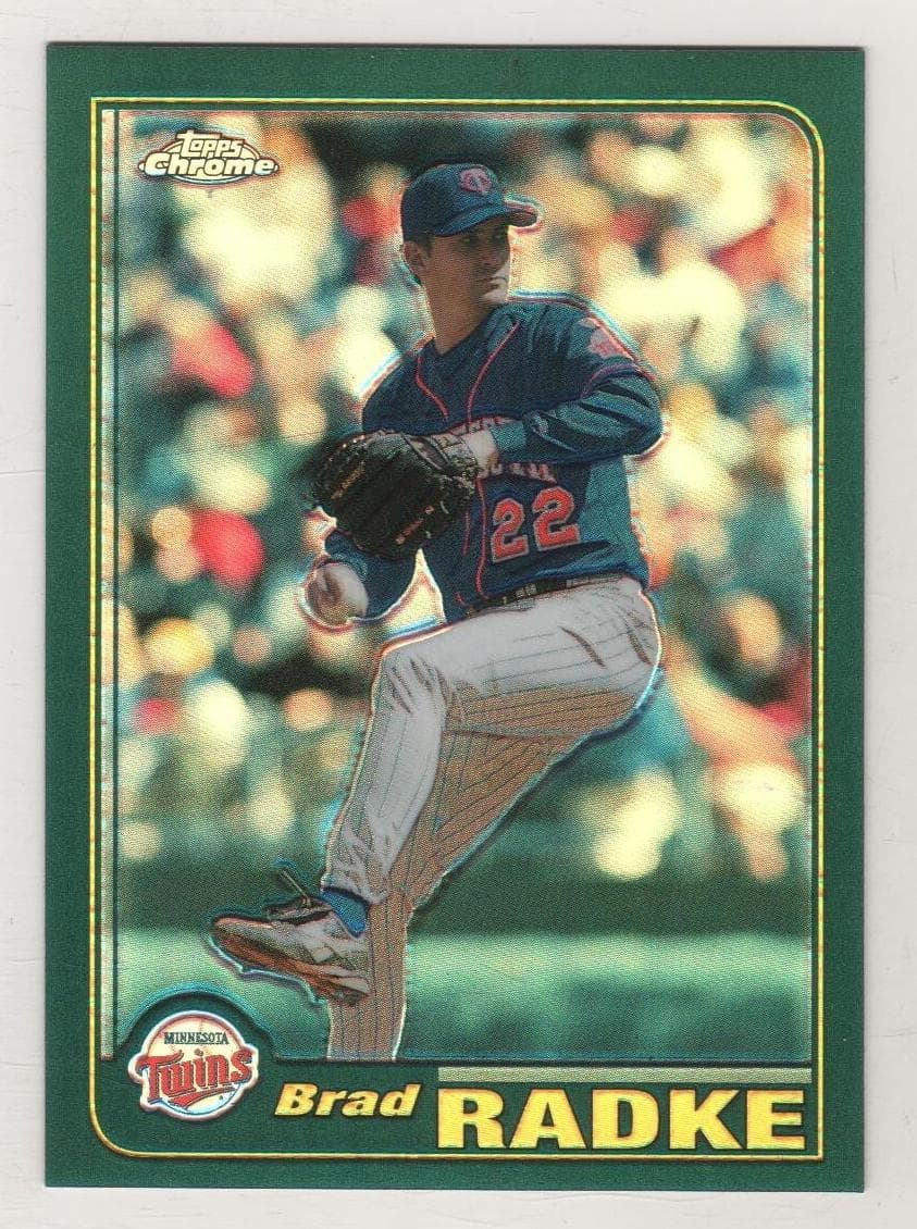 Brad Radke 2001 topps Topps Chrome