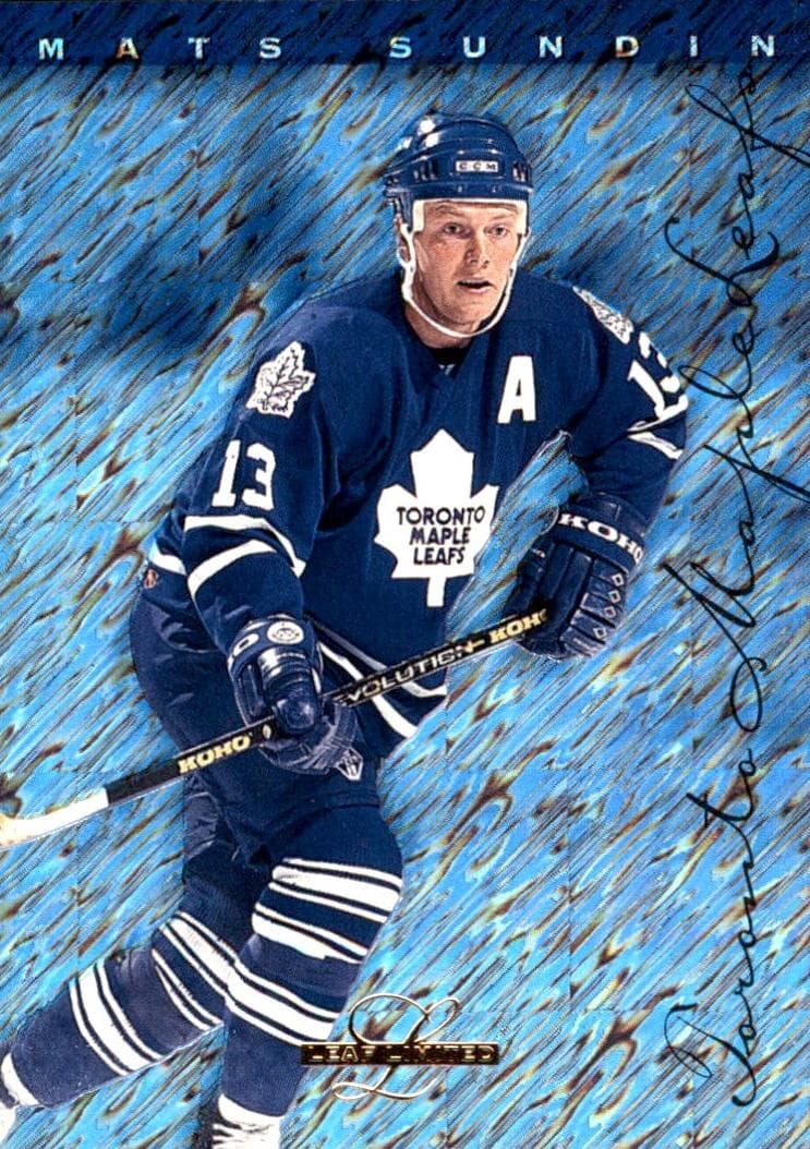 Mats Sundin 1995 leaf Leaf Limited