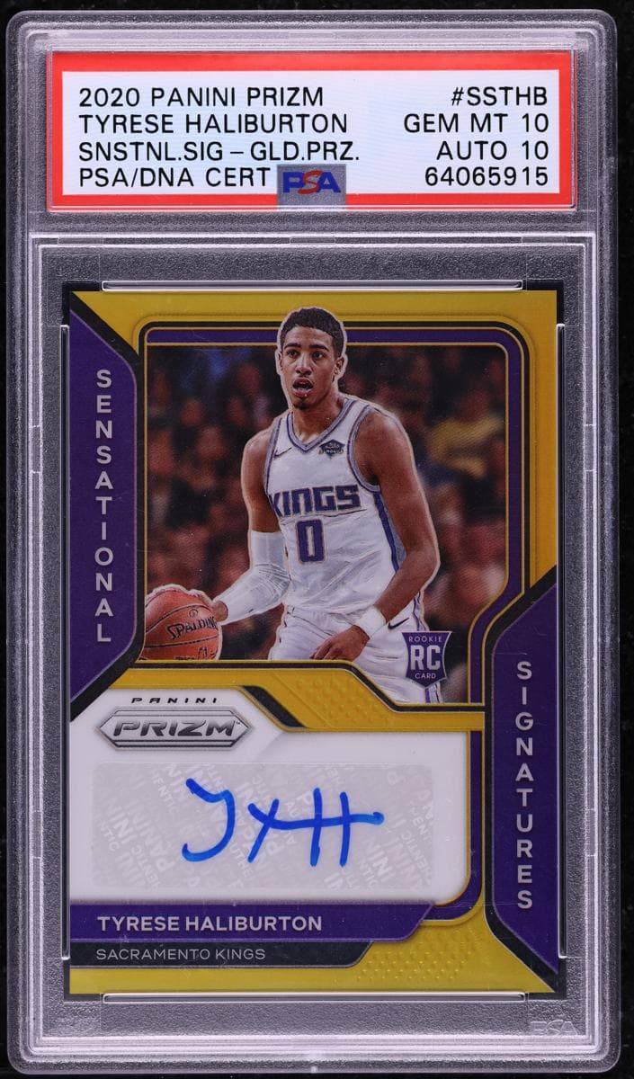 Tyrese Haliburton 2020 panini Panini Prizm