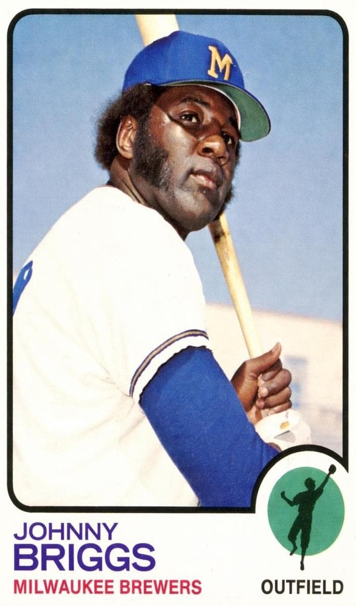 Johnny Briggs 1973 topps Topps