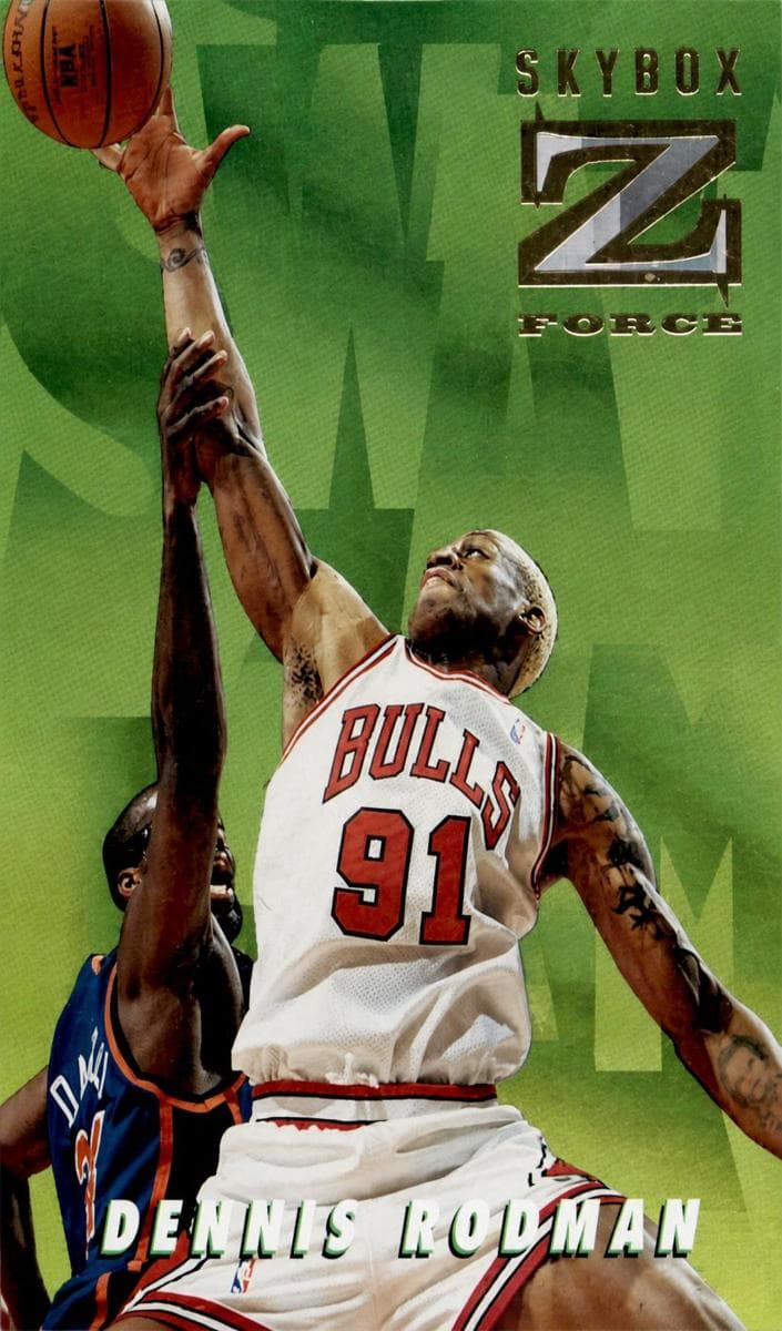 Dennis Rodman 1996 skybox Z-force