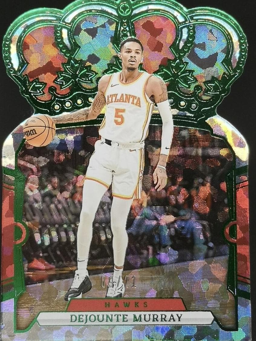 Dejounte Murray 2023 panini Panini Crown Royale