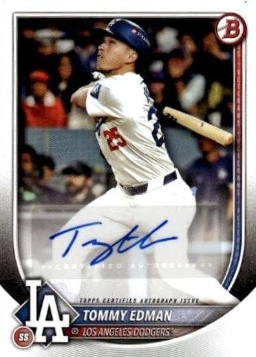 Tommy Edman 2025 bowman Bowman