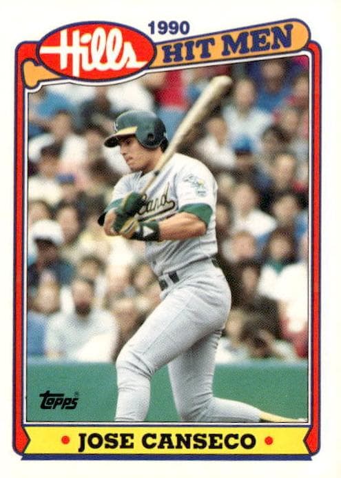 Jose Canseco 1990 topps