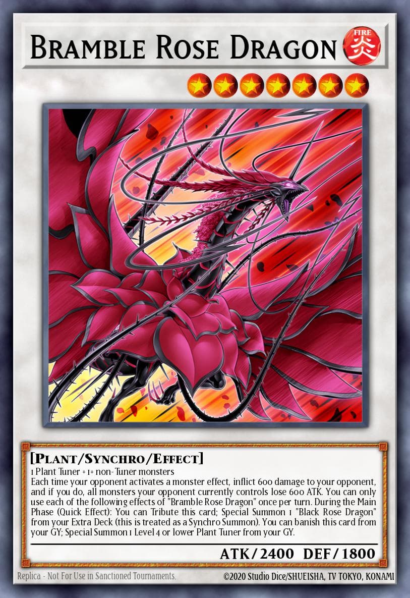 Bramble Rose Dragon 2025 Yu-Gi-Oh!