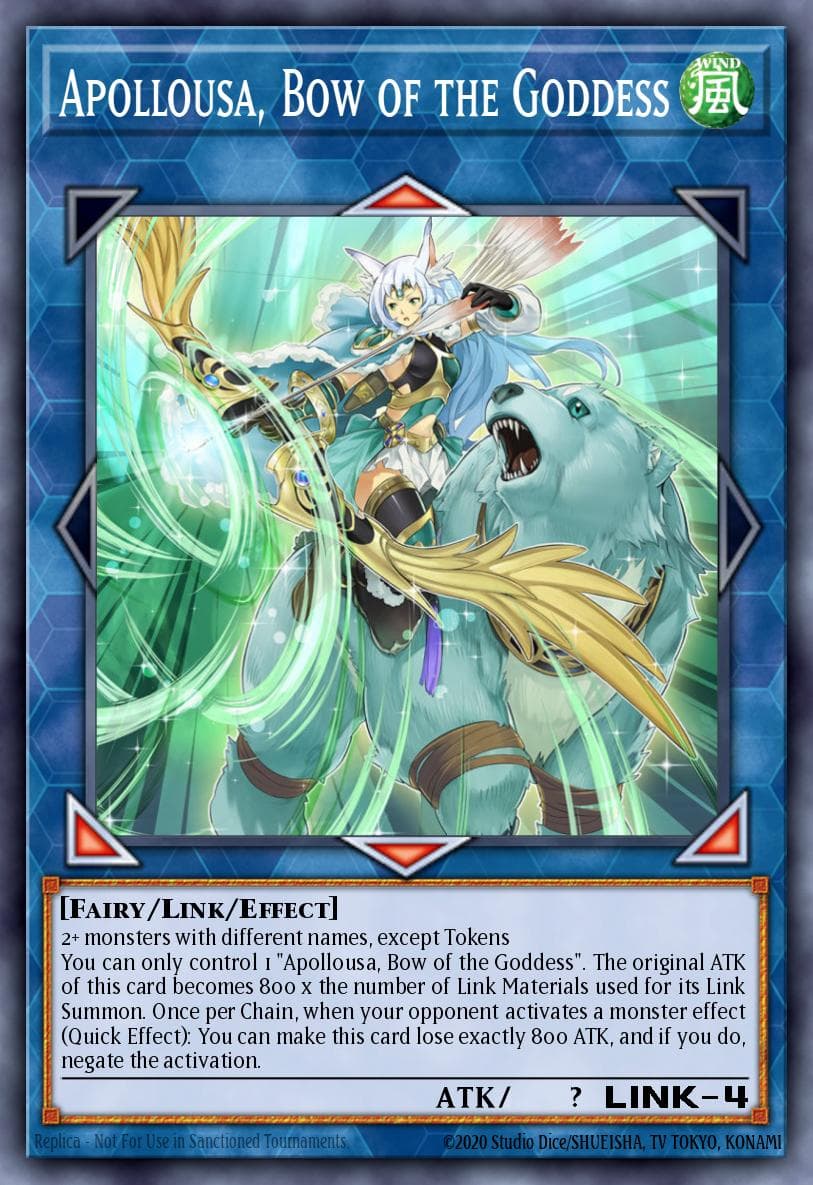 Apollousa, Bow of the Goddess 2019 Yu-Gi-Oh!