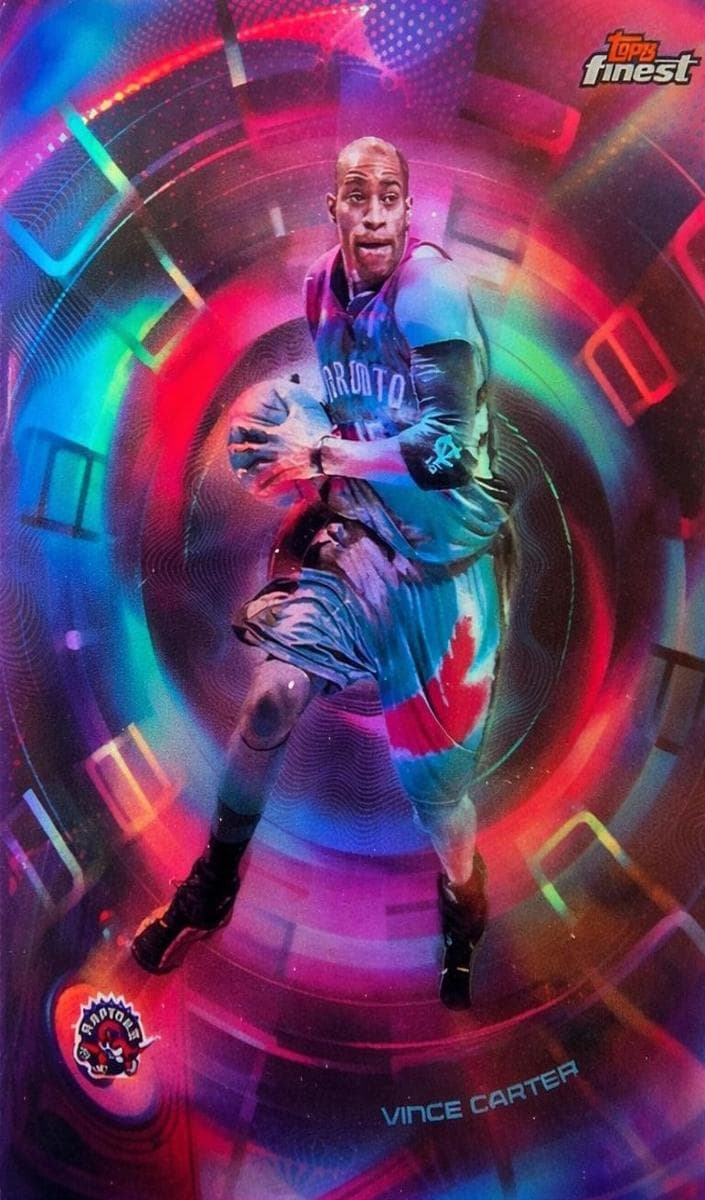 Vince Carter 2025 topps Topps Finest