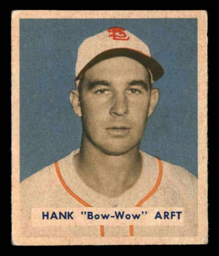 Hank "Bow-Wow" Arft 1949 bowman Bowman