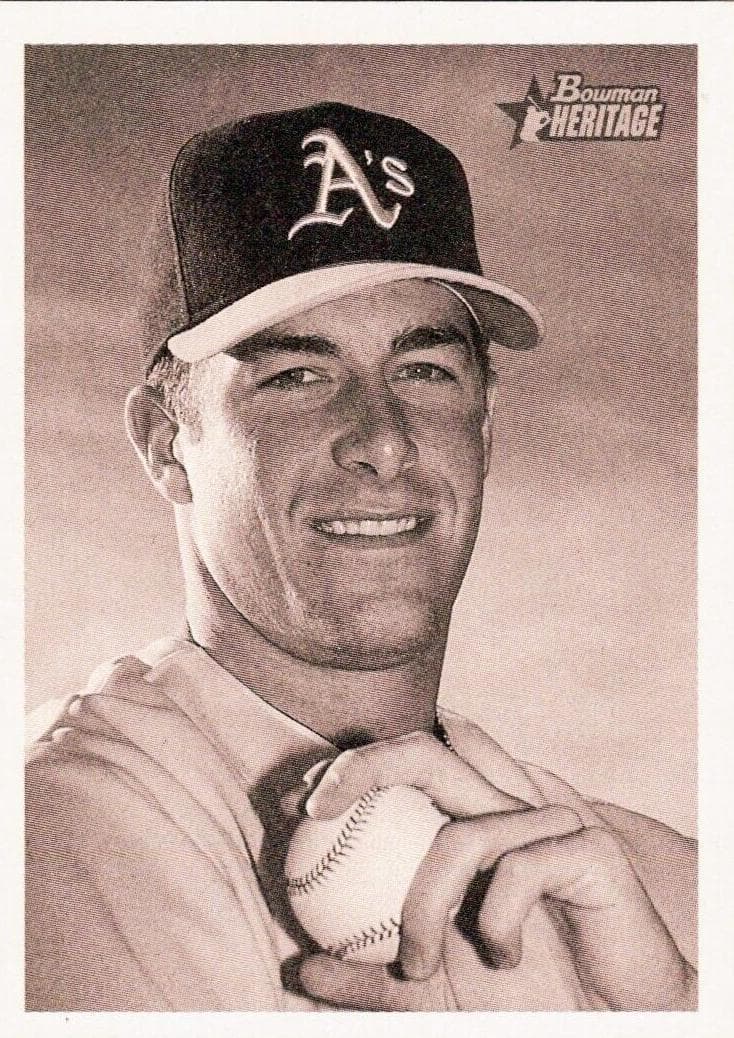 Mark Mulder 2001 bowman Bowman Heritage