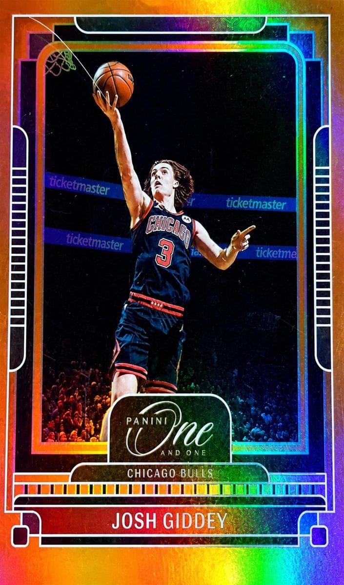 Josh Giddey 2024 panini Panini One and One