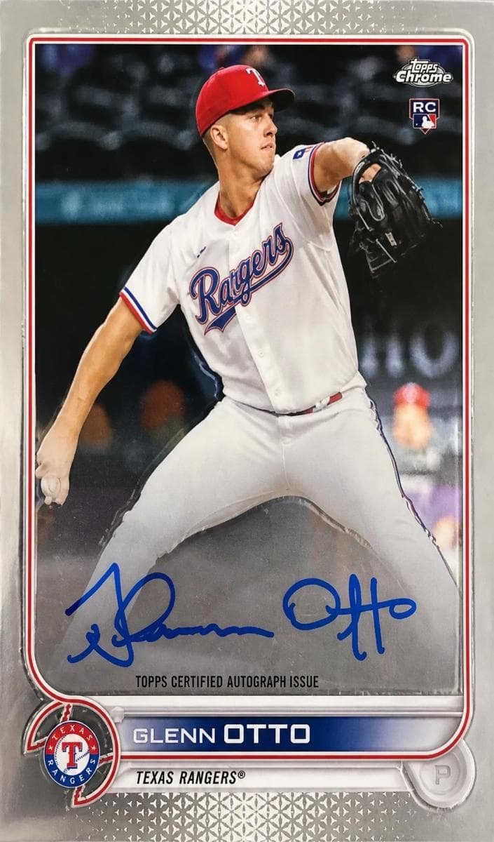 Glenn Otto 2022 topps Topps Chrome