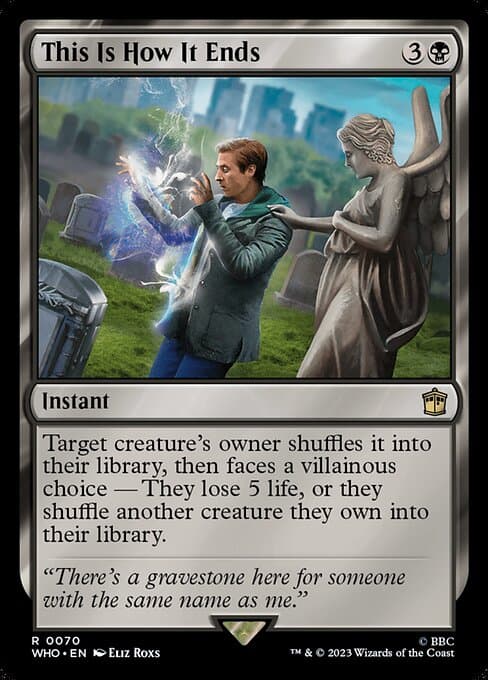 This Is How It Ends 2023 Magic: The Gathering Doctor Who