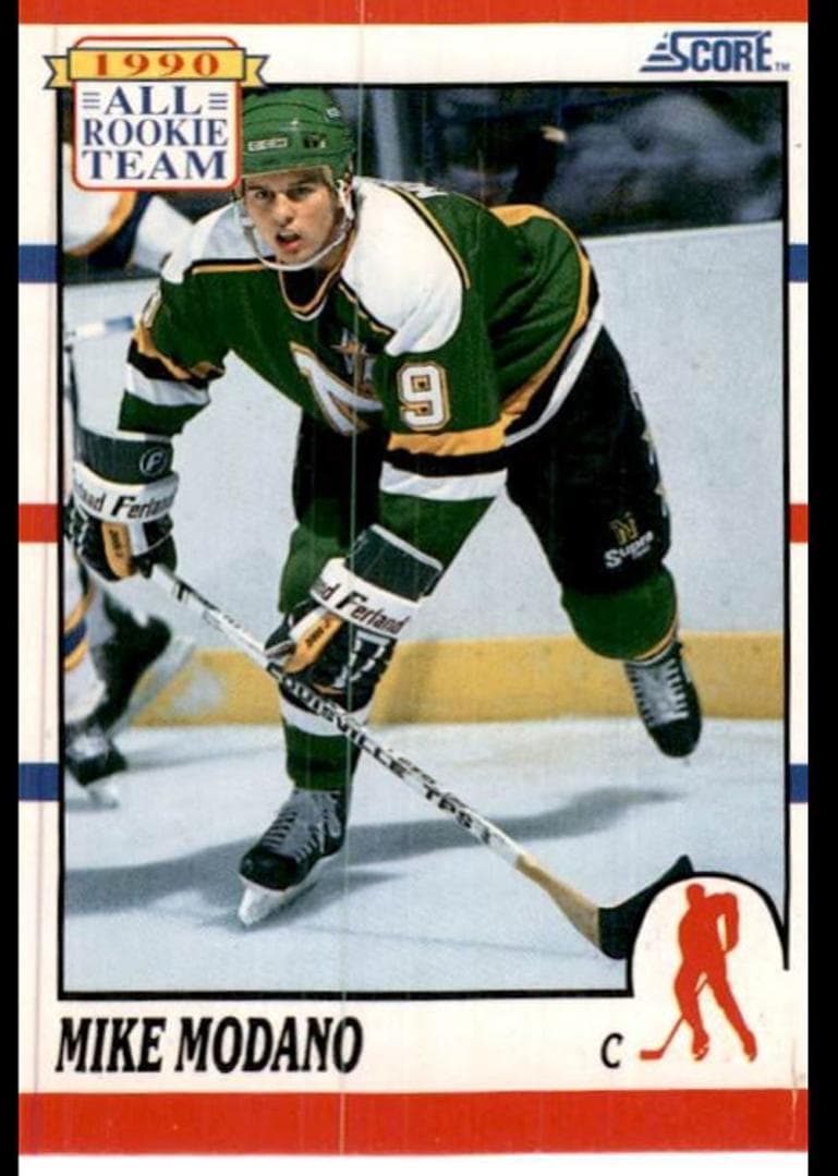 Mike Modano 1990 score