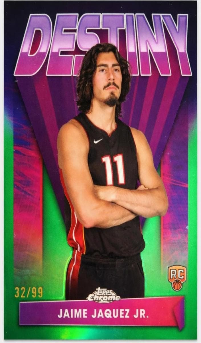 Jaime Jaquez Jr. 2023 topps Topps Chrome