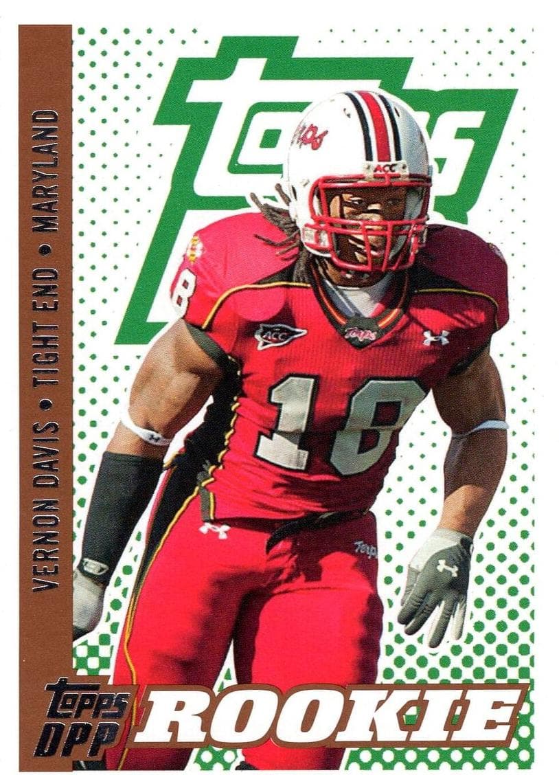 Vernon Davis 2006 topps Topps Draft Picks & Prospects
