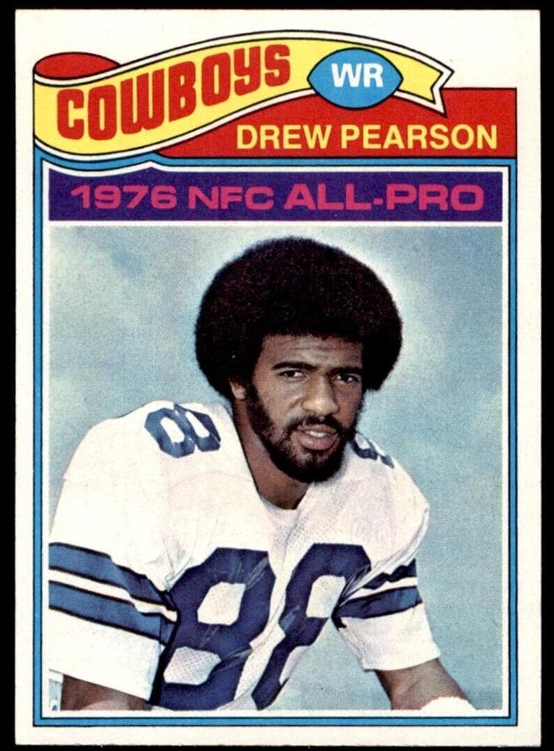 Drew Pearson 1977 topps Topps