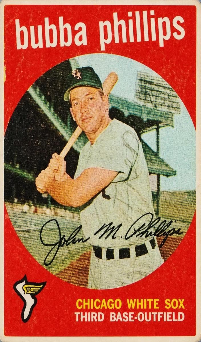 Bubba Phillips 1959 topps
