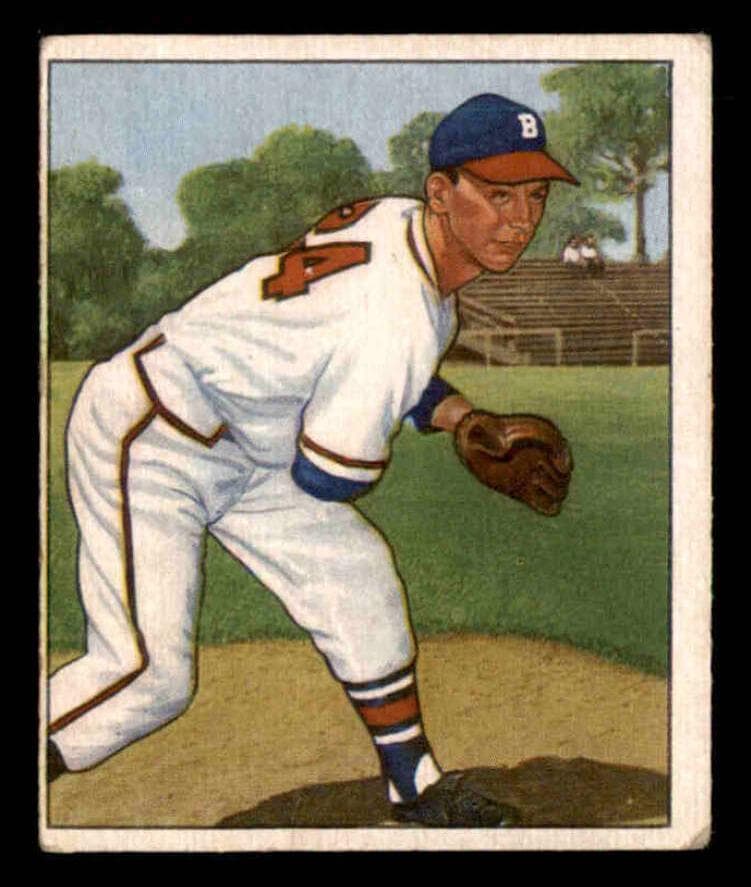Vernon Bickford 1950 bowman Bowman