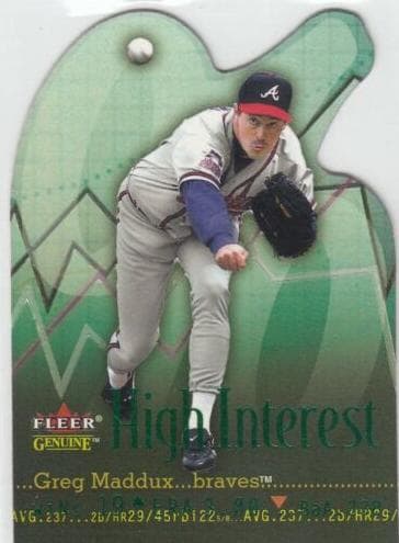 Greg Maddux 2001 fleer
