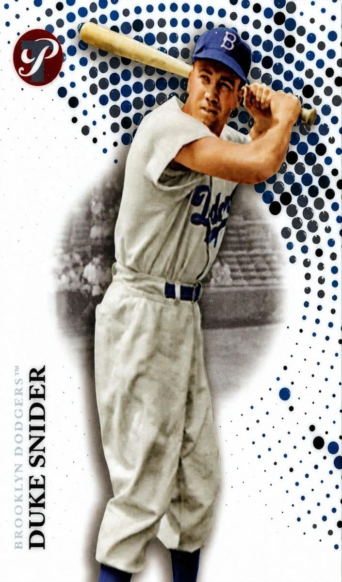 Duke Snider 2022 topps Topps Pristine