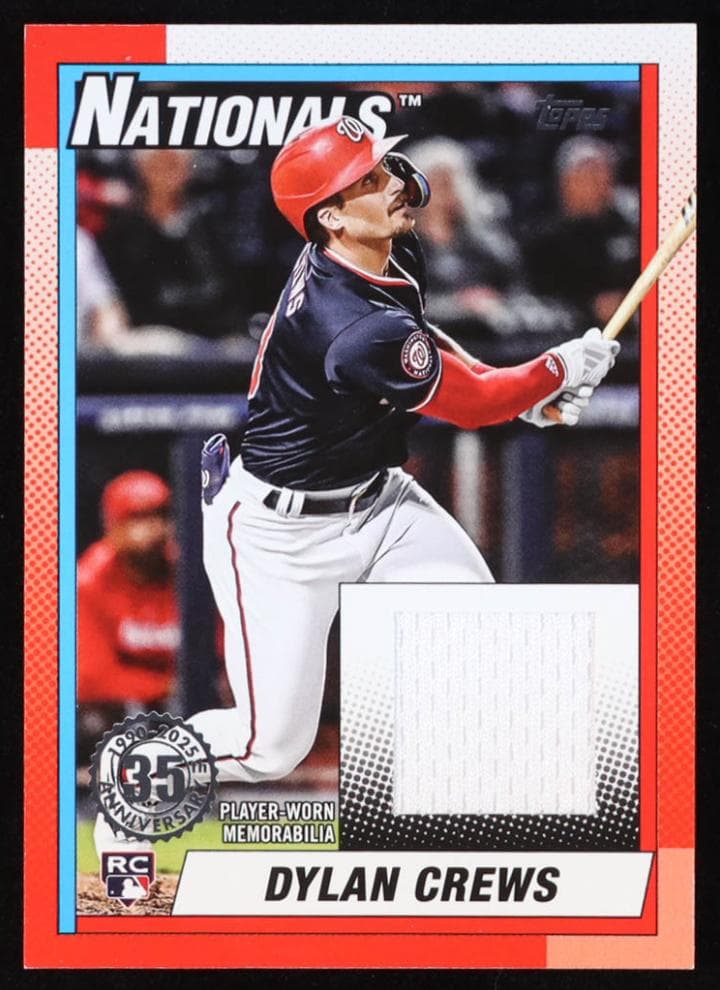 Dylan Crews 2025 topps Topps