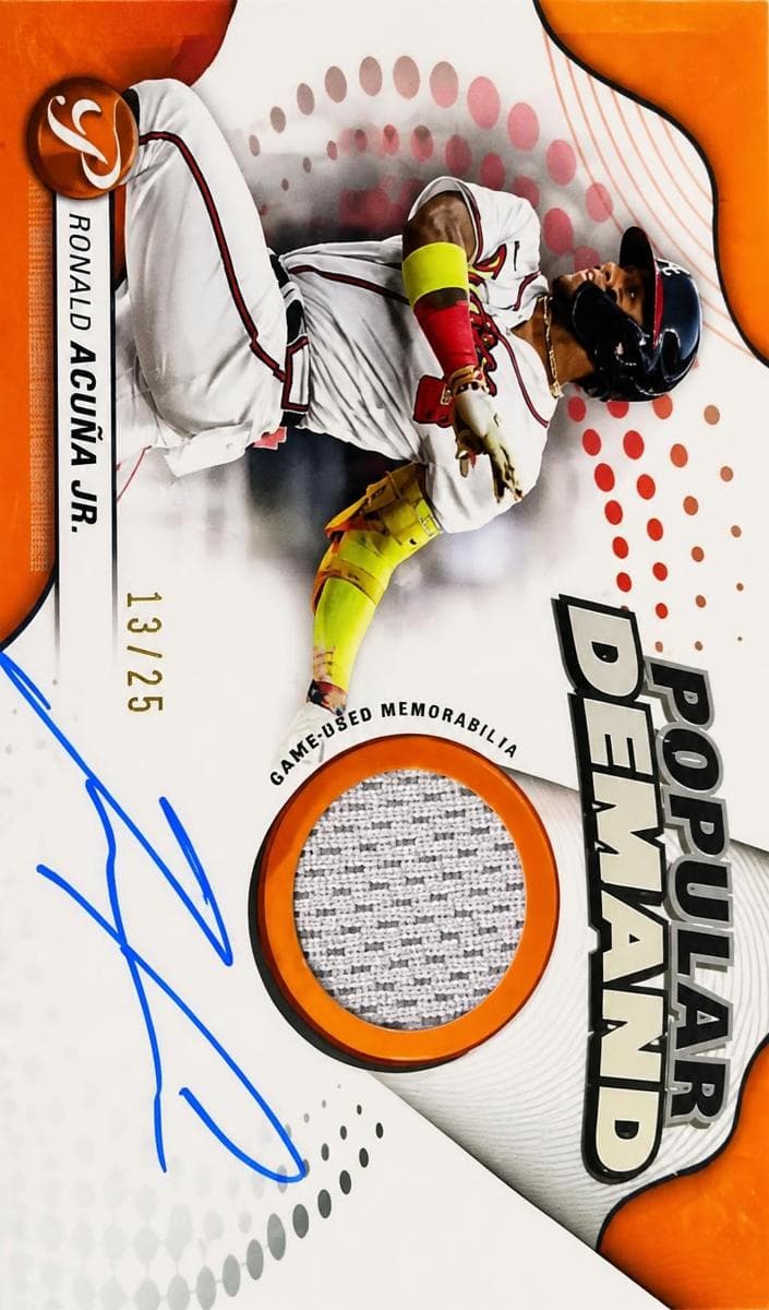 Ronald Acuña Jr. 2024 topps Topps Pristine