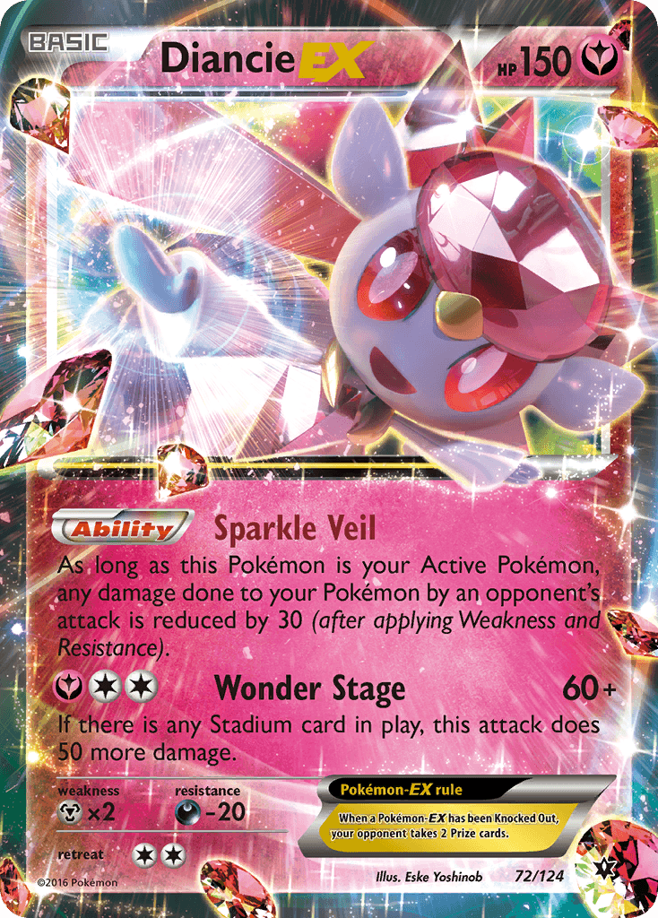 Diancie EX #72