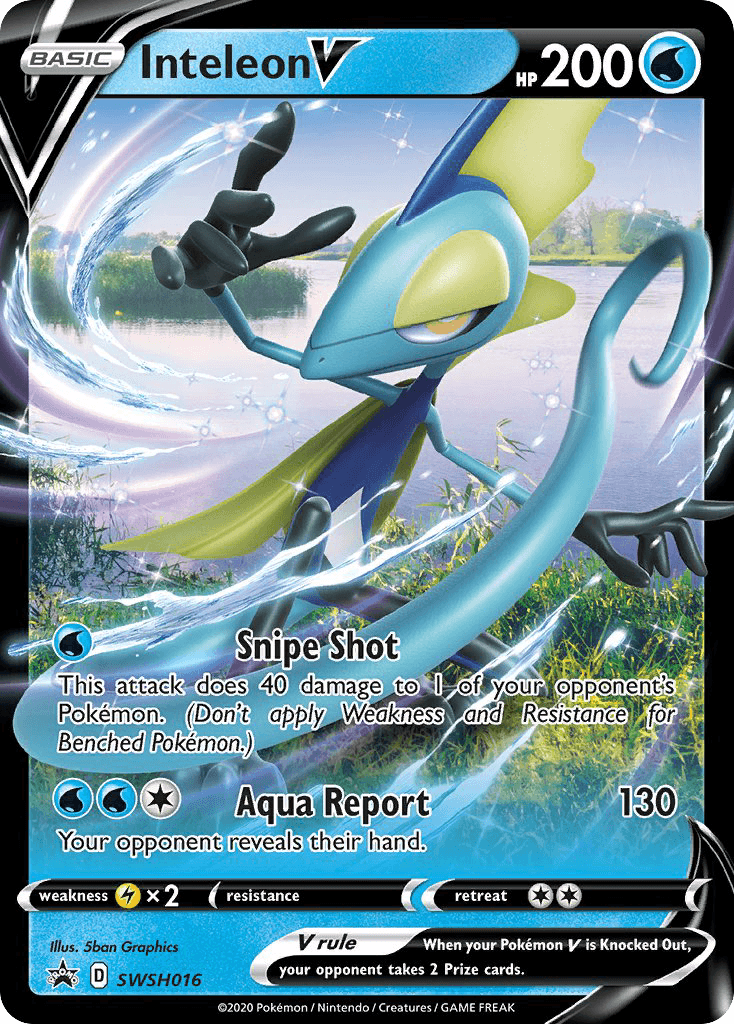 Inteleon V 2024 Pokemon Chinese CS4.5C