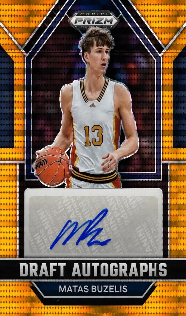 Matas Buzelis 2023 panini Panini Prizm Draft Picks