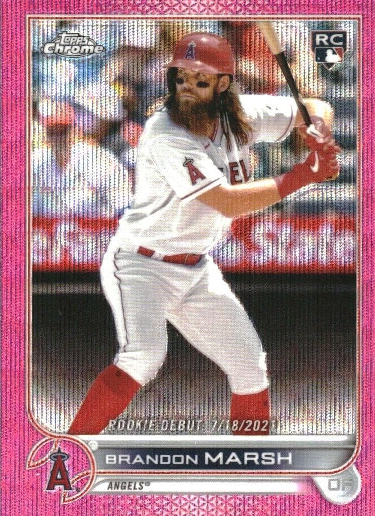 Brandon Marsh 2022 topps Topps Chrome Update