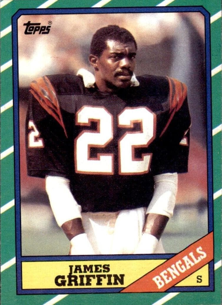 James Griffin 1986 topps Topps