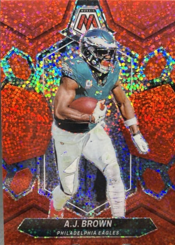 A.J. Brown 2024 panini Mosaic