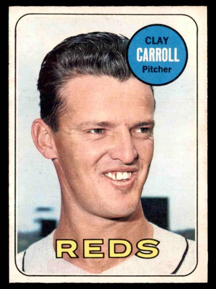 Clay Carroll 1969 topps O-Pee-Chee